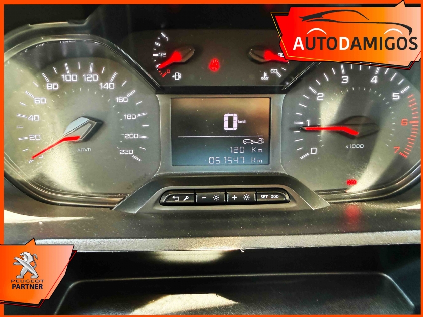 AutoDamigos - Peugeot  Partner 1.5 BLUEHDi 102PS  51.000KM 3ΘΕΣΙΟ ΕΛΛΗΝΙΚ