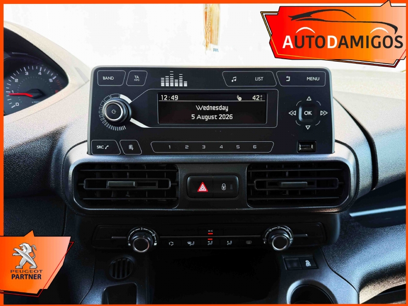 AutoDamigos - Peugeot  Partner 1.5 BLUEHDi 102PS  51.000KM 3ΘΕΣΙΟ ΕΛΛΗΝΙΚ