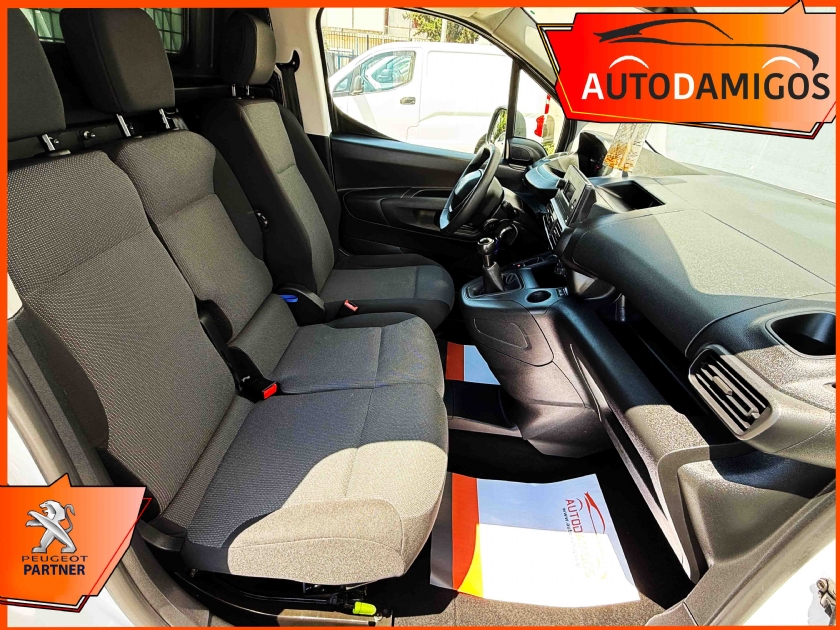 AutoDamigos - Peugeot  Partner 1.5 BLUEHDi 102PS  51.000KM 3ΘΕΣΙΟ ΕΛΛΗΝΙΚ