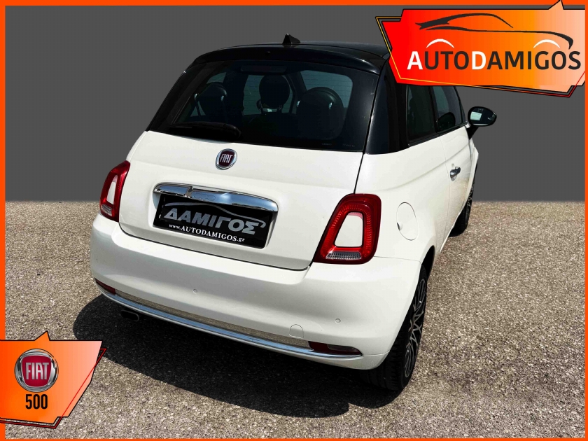 AutoDamigos - Fiat 500 1.2 120th NAVI-ΗΛΕΚΤΡΙΚΗ ΟΡΟΦΗ-CRUISE  ΠΛΟΥΣΙΟ