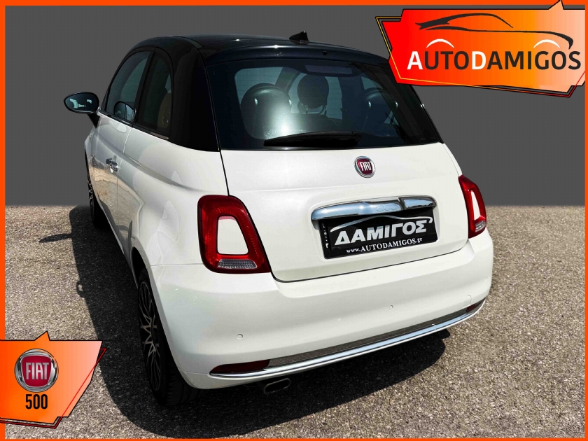 AutoDamigos - Fiat 500 1.2 120th NAVI-ΗΛΕΚΤΡΙΚΗ ΟΡΟΦΗ-CRUISE  ΠΛΟΥΣΙΟ