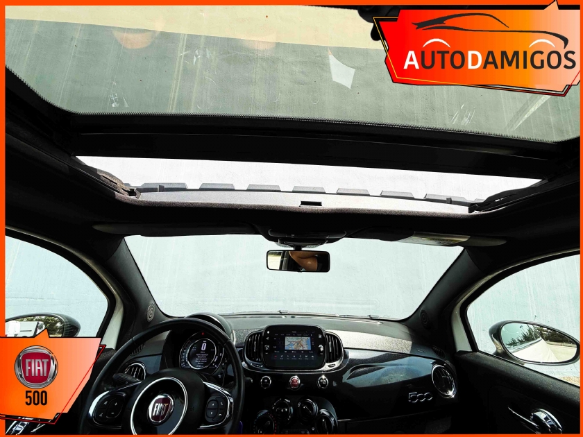 AutoDamigos - Fiat 500 1.2 120th NAVI-ΗΛΕΚΤΡΙΚΗ ΟΡΟΦΗ-CRUISE  ΠΛΟΥΣΙΟ