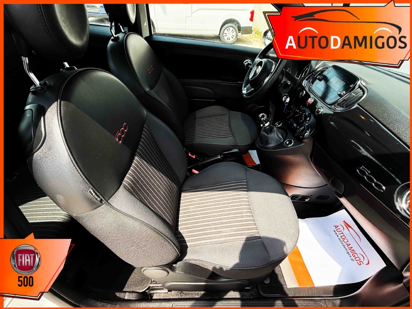 AutoDamigos - Fiat 500 1.2 120th NAVI-ΗΛΕΚΤΡΙΚΗ ΟΡΟΦΗ-CRUISE  ΠΛΟΥΣΙΟ