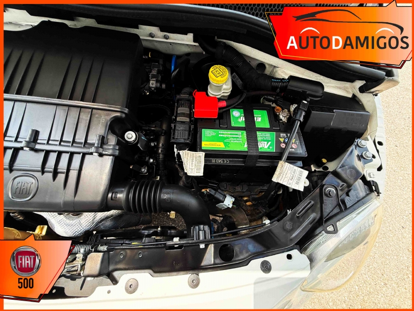 AutoDamigos - Fiat 500 1.2 120th NAVI-ΗΛΕΚΤΡΙΚΗ ΟΡΟΦΗ-CRUISE  ΠΛΟΥΣΙΟ