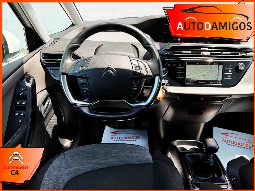 AutoDamigos - Citroen C4 SpaceTourer 1.5 Blue-HDi 130PS 7-ΘΕΣΙΟ NAVI-CLIMA-CAMERA