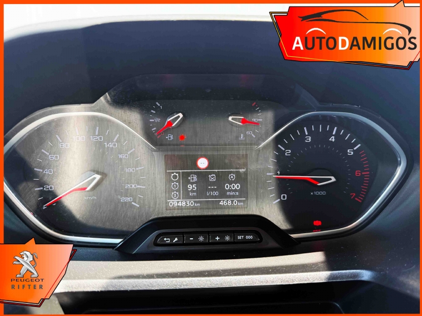 AutoDamigos - Peugeot Rifter 1.2PureTech Active 110PS 7-ΘΕΣΙΟ NAVI-EURO6