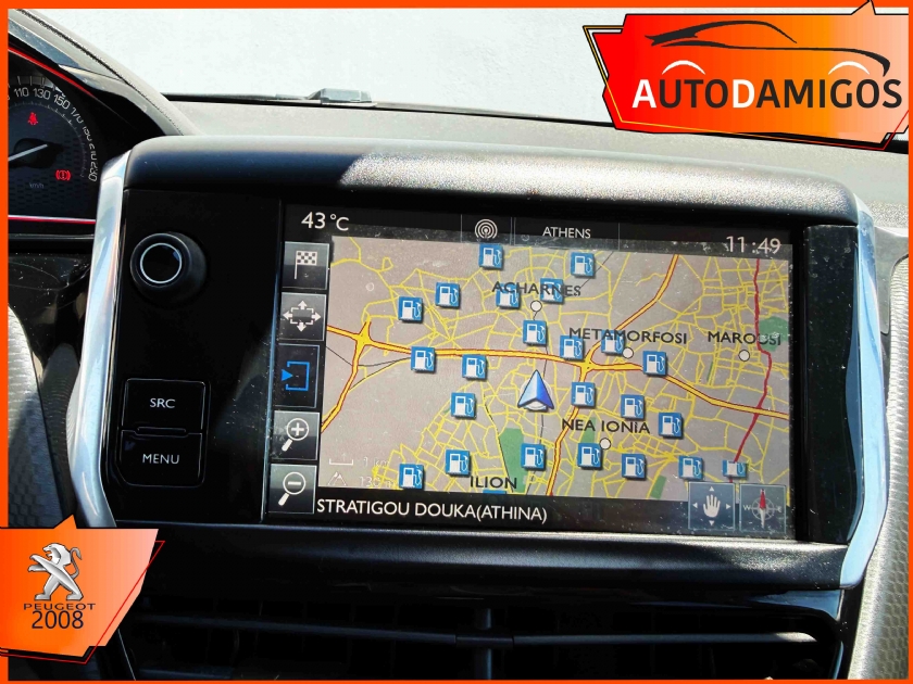 AutoDamigos - Peugeot 2008 1.2 110PS GT-LINE NAVI-CLIMA FACE LIFTING ΠΛΟΥΣΙΟ