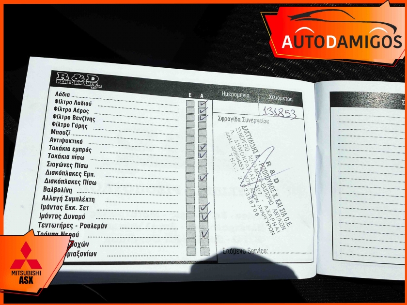 AutoDamigos - Mitsubishi Asx 1.6 114PS  4X4 CΑΜΕΡΑ-ΖΑΝΤΕΣ EURO6