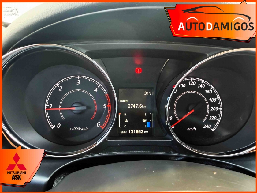 AutoDamigos - Mitsubishi Asx 1.6 114PS  4X4 CΑΜΕΡΑ-ΖΑΝΤΕΣ EURO6
